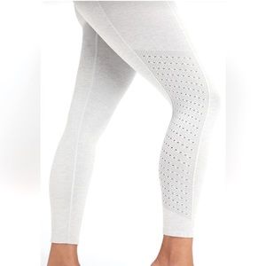 FABLETICS Eco Sync High-Waisted 7/8 Legging in Light Gray Heather, Size Small